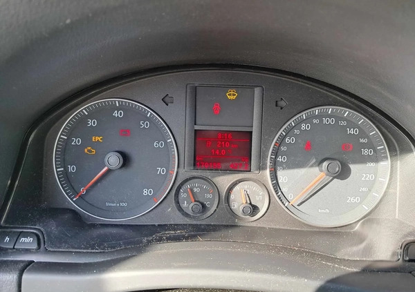 Volkswagen Golf cena 19500 przebieg: 170155, rok produkcji 2007 z Warszawa małe 79